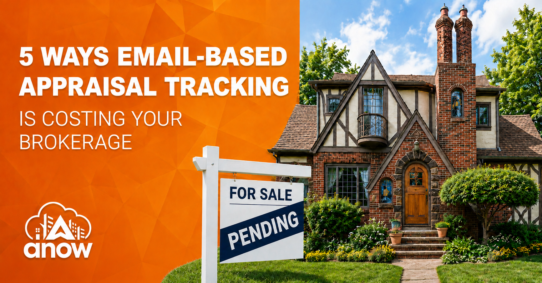 A pending listing is in danger of closing due to an issue with appraisal tracking 